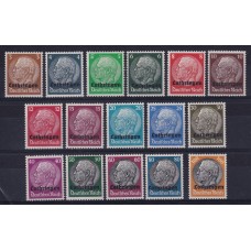 ALEMANIA EN FRANCIA 1940 LORRENA SERIE COMPLETA DE ESTAMPILLAS NUEVAS MINT 88 €